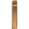 Ekena Millwork Thorton Slat Rough Sawn Outlooker, Western Red Cedar, 6"W x 18"D x 30"H OUT06X18X30THR06RWR - alternate 2
